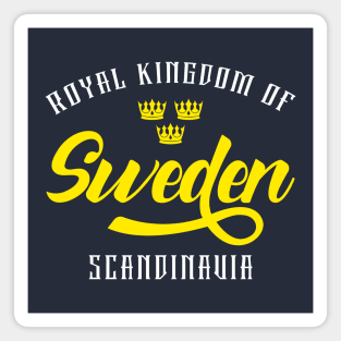 Sweden Royal kingdom of scandinavia Magnet
